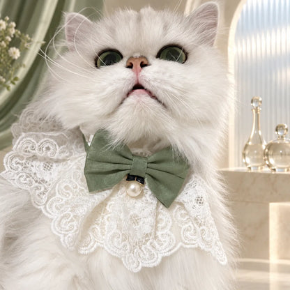 Pawlorette Cute Lace Bowknot Pet Collar
