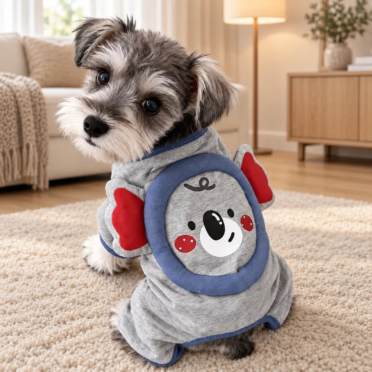 Pawlorette Cute 3D Koala Pet Jumpsuit